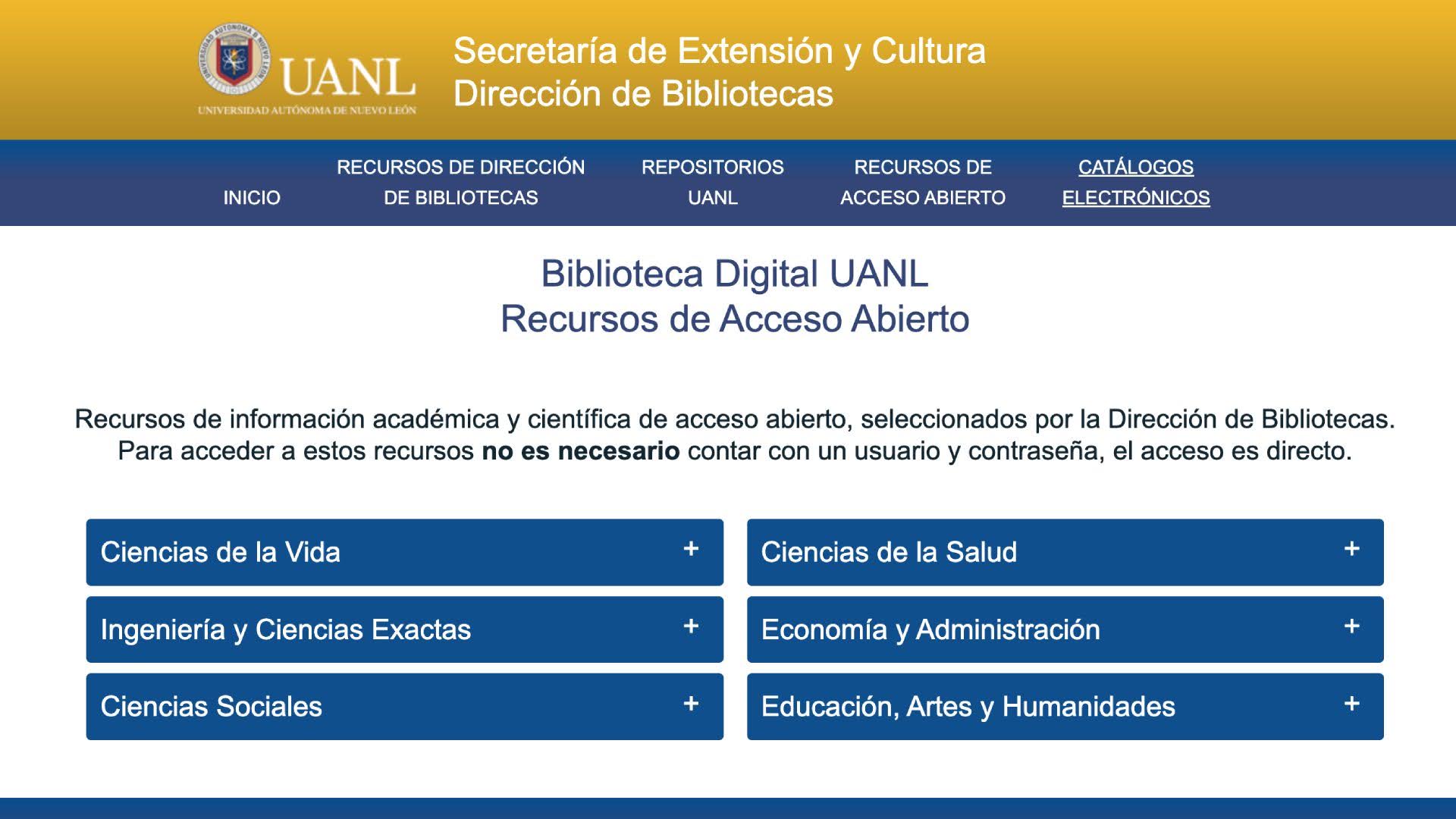 Dos décadas de compartir el conocimiento con el mundo: UANL Dos décadas de compartir el conocimiento con el mundo: UANL