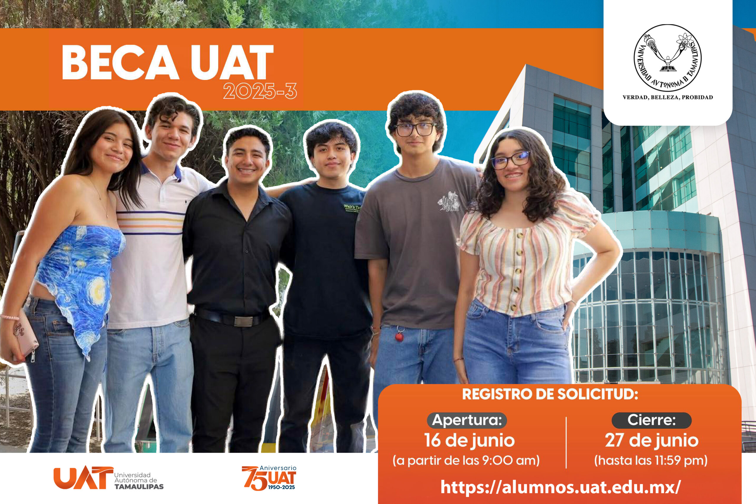 Abre la UAT convocatoria de becas para el período 2025-3 Abre la UAT convocatoria de becas para el período 2025-3