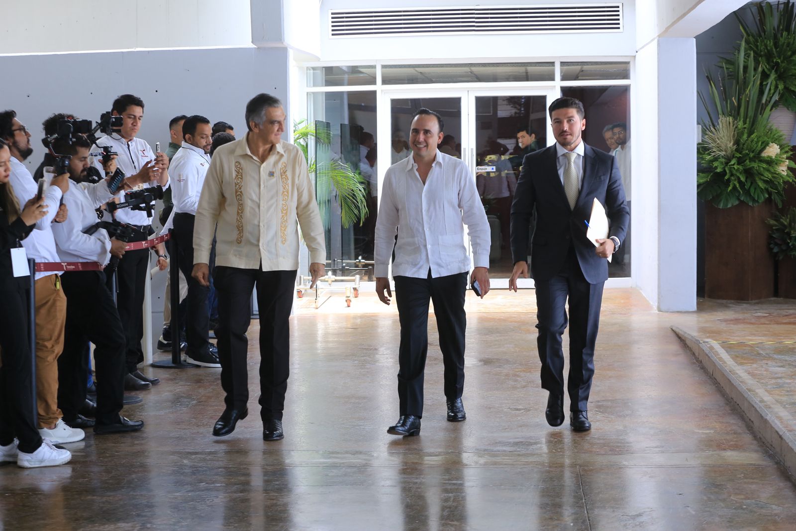 Acuerdan Tamaulipas, Nuevo León y Coahuila reforzar seguridad fronteriza e interestatal Acuerdan Tamaulipas, Nuevo León y Coahuila reforzar seguridad fronteriza e interestatal