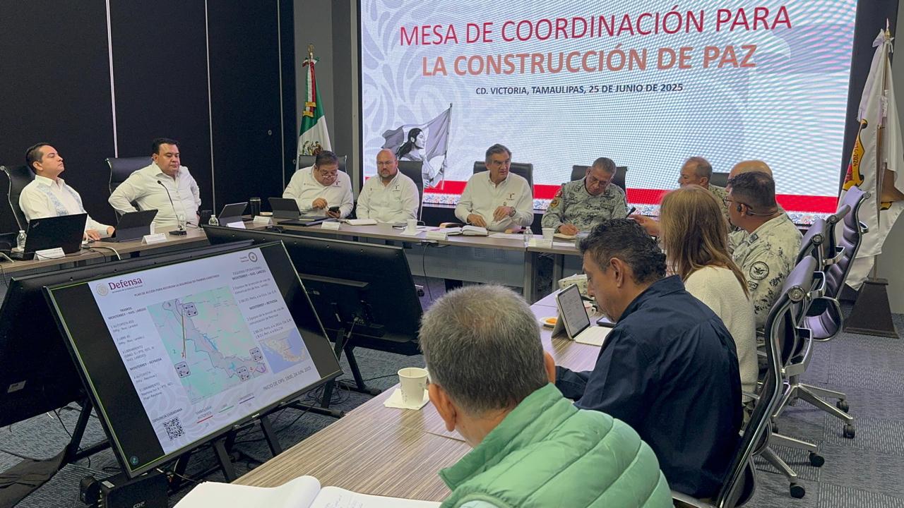 Revisan Plan de Acción para reforzar seguridad en carreteras fronterizas de Tamaulipas Revisan Plan de Acción para reforzar seguridad en carreteras fronterizas de Tamaulipas