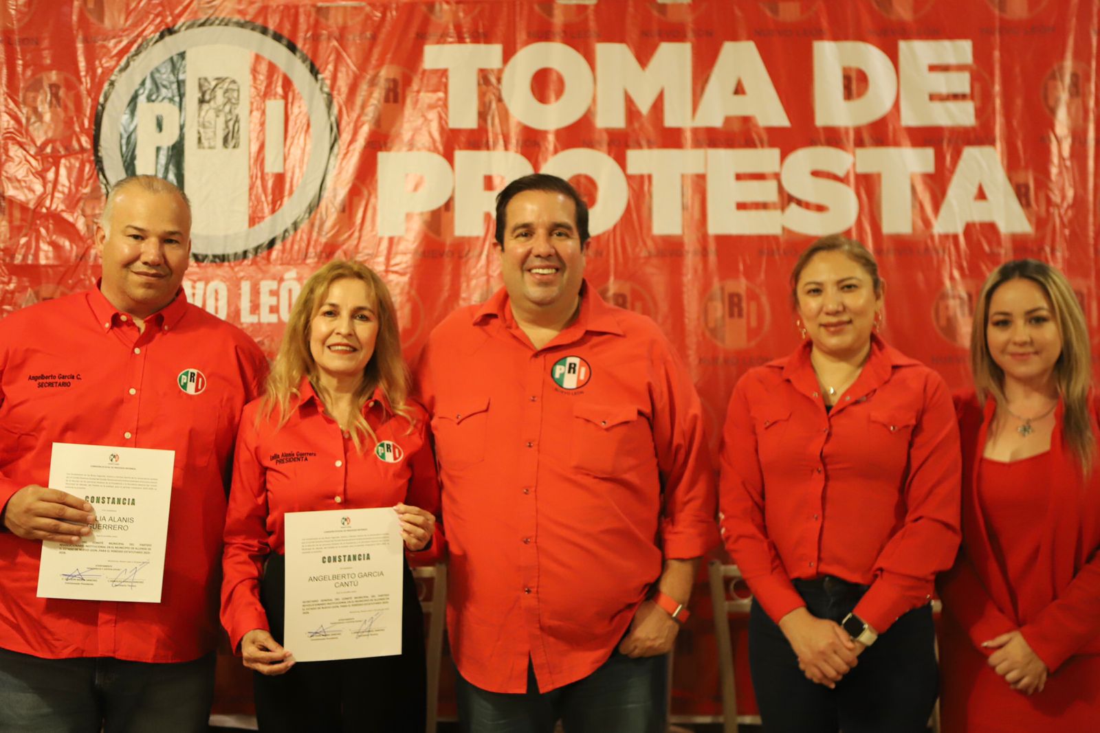 Fortalece el PRI NL a sus dirigencias en Allende y Rayones Fortalece el PRI NL a sus dirigencias en Allende y Rayones