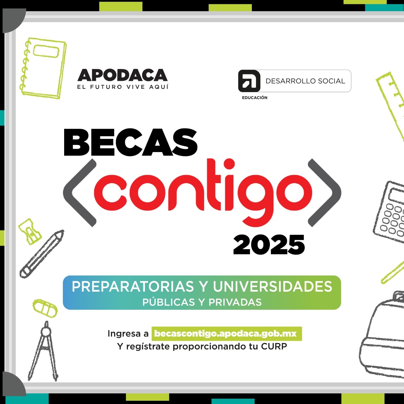Inicia registro del programa “Becas Contigo 2025” en Apodaca Inicia registro del programa “Becas Contigo 2025” en Apodaca