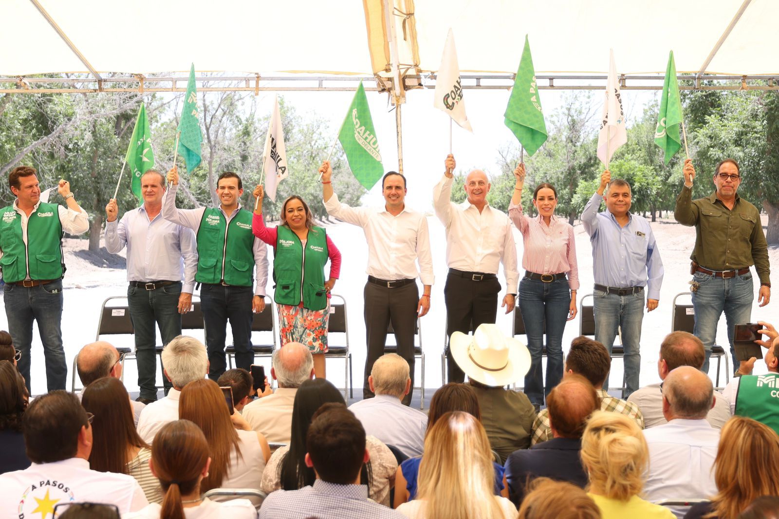 Continúa Manolo Jiménez arrancando grandes obras en Coahuila Continúa Manolo Jiménez arrancando grandes obras en Coahuila