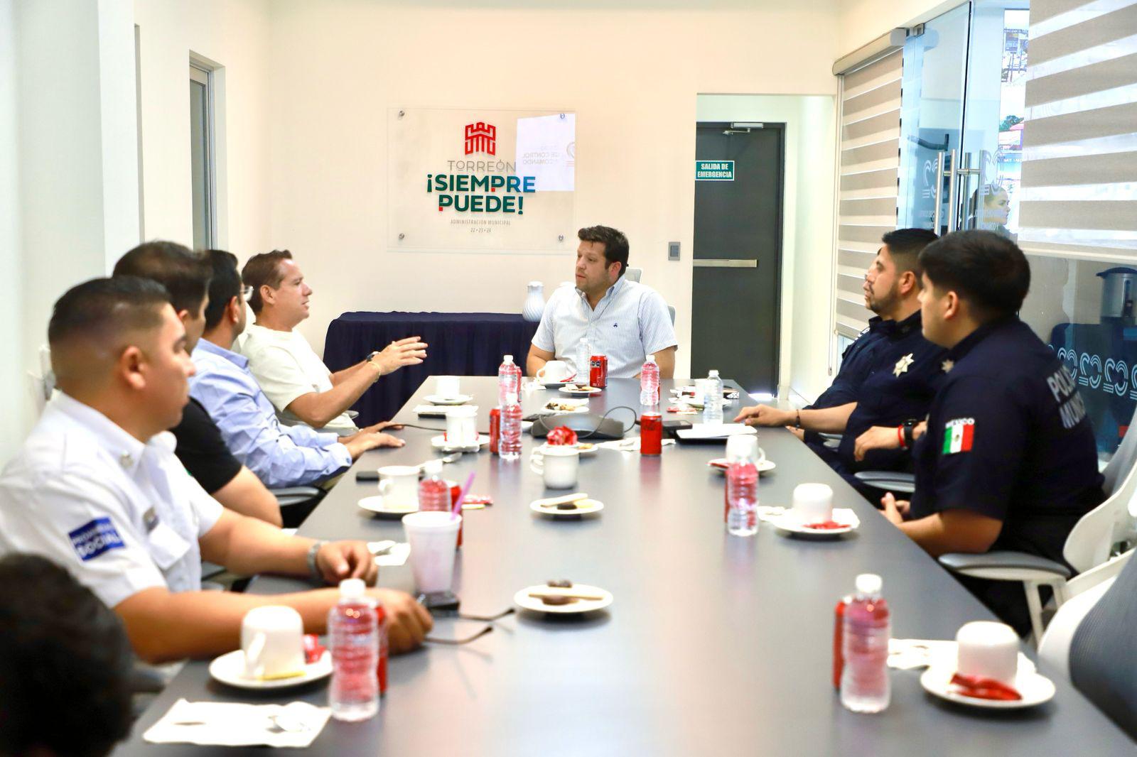Hay coordinación de seguridad con empresarios en Torreón Hay coordinación de seguridad con empresarios en Torreón