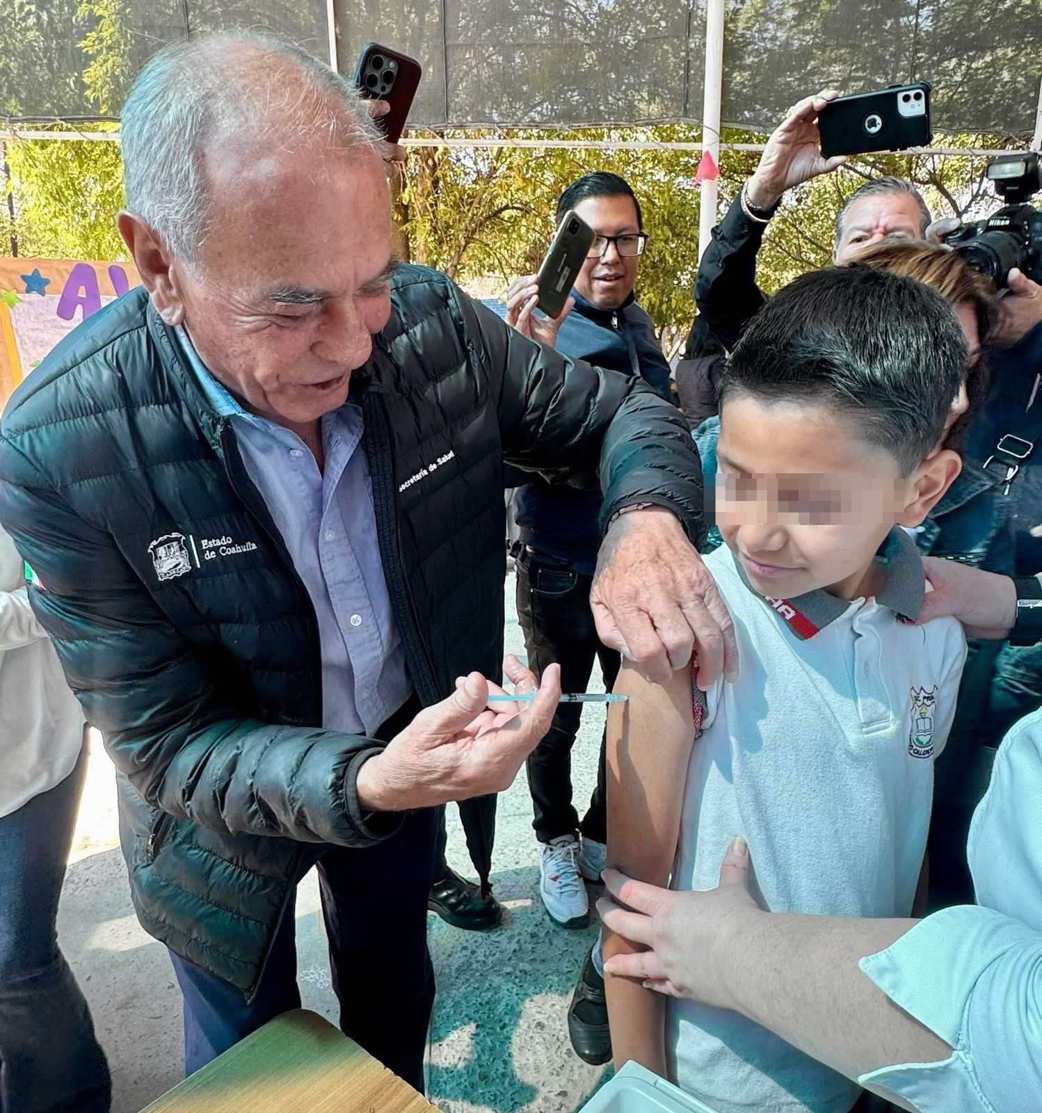 Permanente en Coahuila campaña de vacunación contra sarampión y tosferina