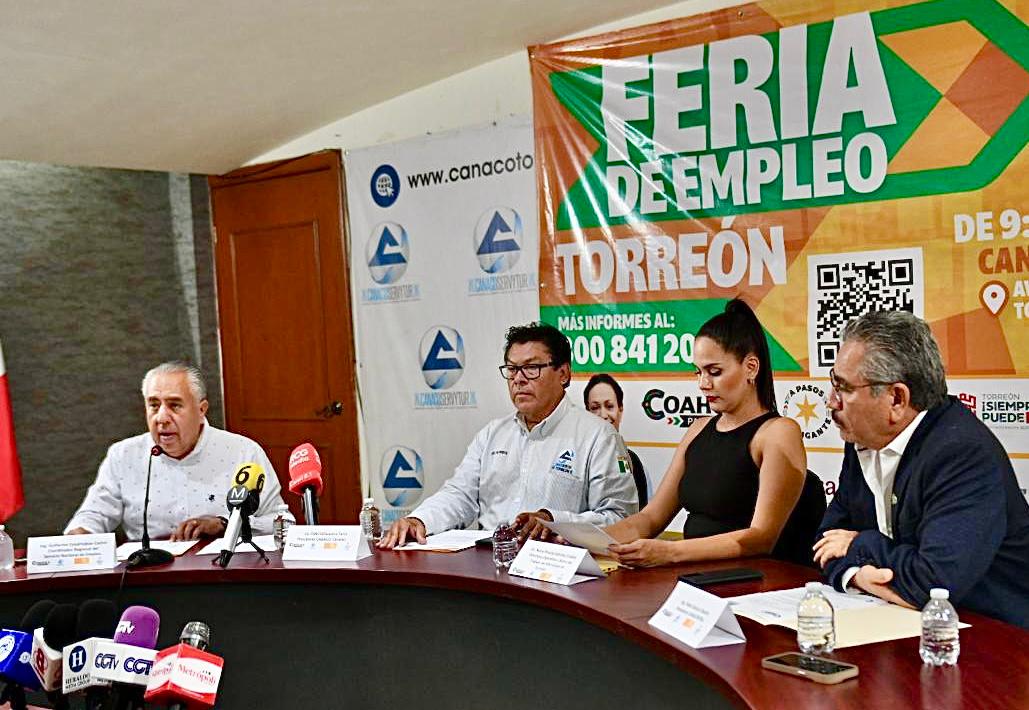 El 27 de Junio se llevará a cabo la cuarta Feria de Empleo en Torreón El 27 de Junio se llevará a cabo la cuarta Feria de Empleo en Torreón