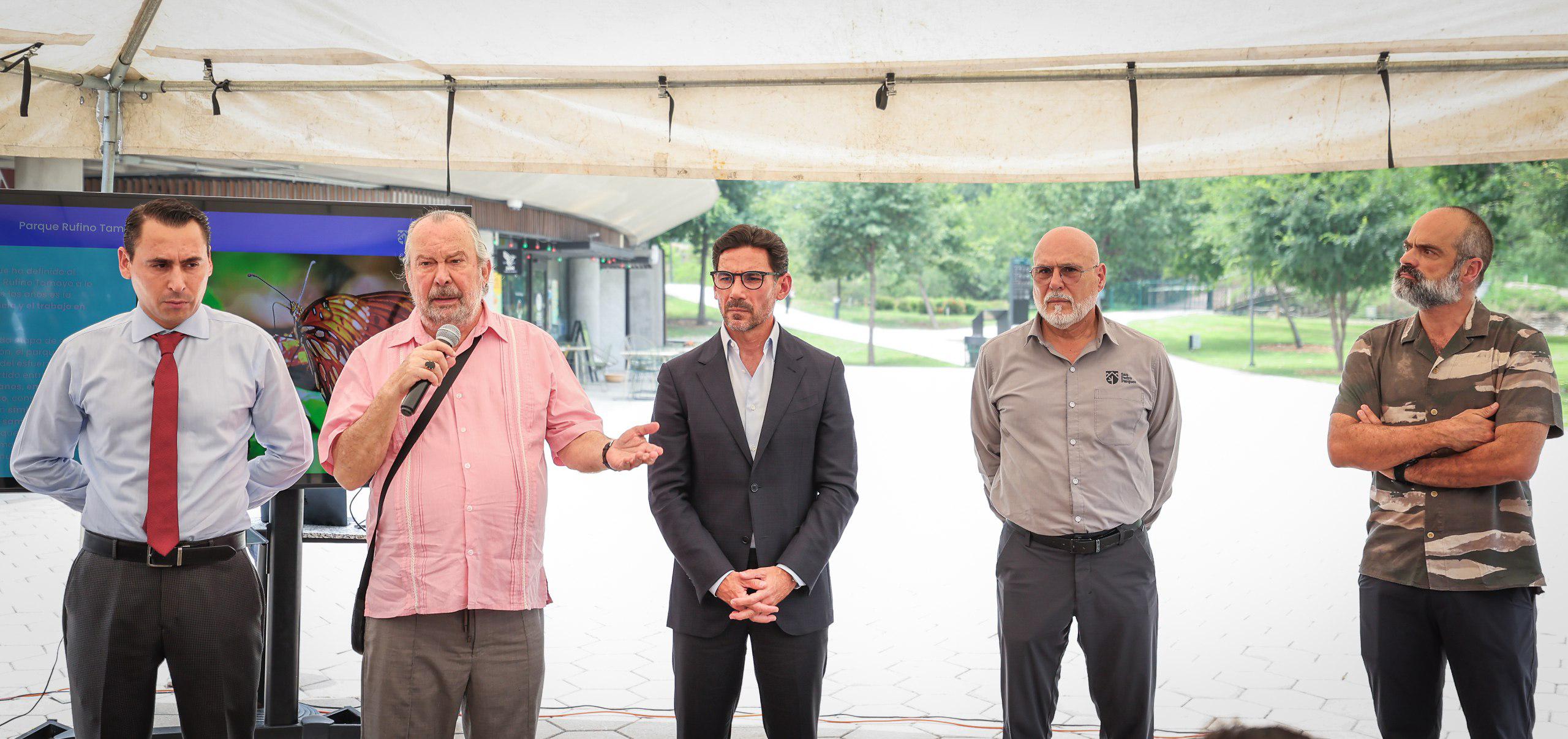 Rehabilitarán San Pedro y empresarios el Parque Rufino Tamayo Rehabilitarán San Pedro y empresarios el Parque Rufino Tamayo