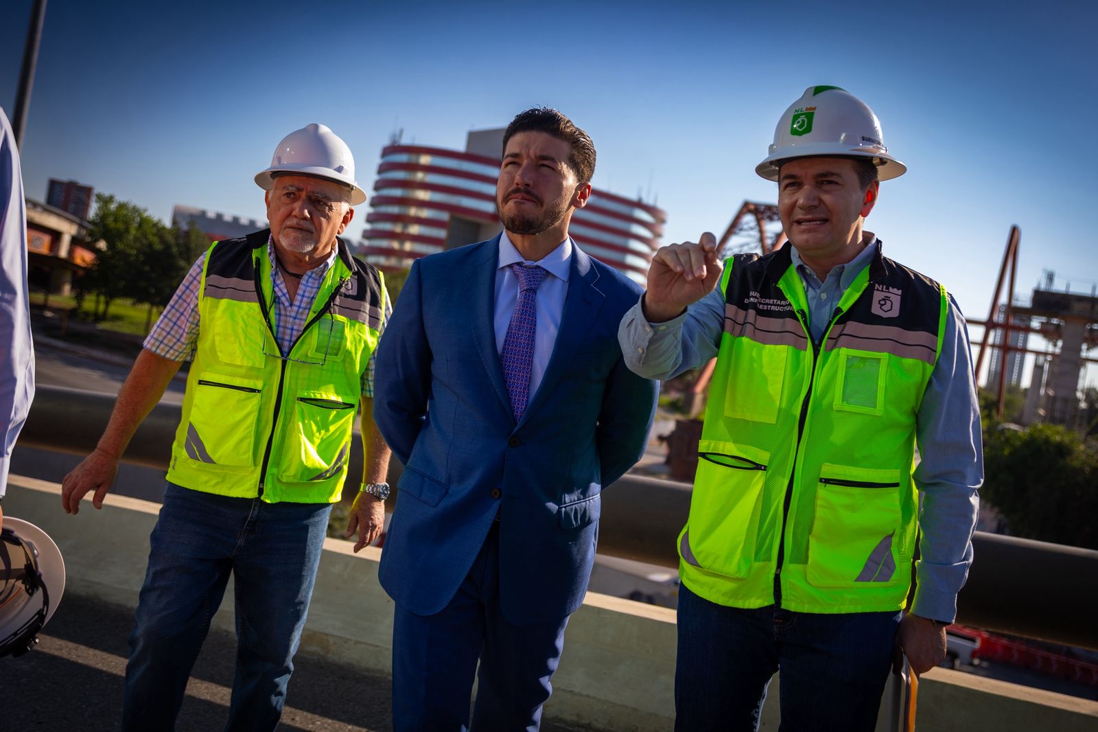 Supervisa Samuel García obras de la Línea 6 del Metro Supervisa Samuel García obras de la Línea 6 del Metro