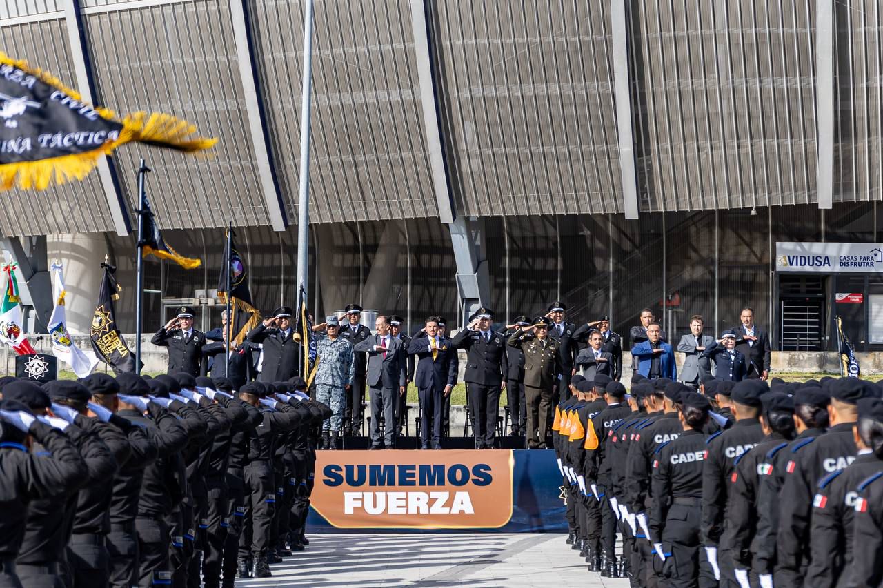 Fortalece Samuel García estrategia de seguridad con crecimiento de Fuerza Civil Fortalece Samuel García estrategia de seguridad con crecimiento de Fuerza Civil