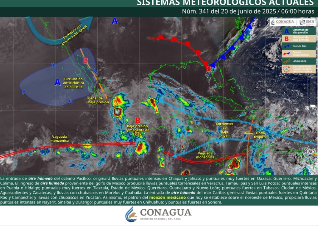 Se pronostican lluvias y vientos fuertes en Coahuila Se pronostican lluvias y vientos fuertes en Coahuila