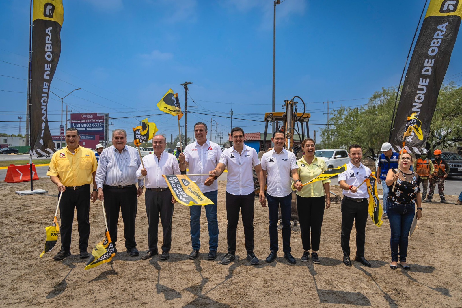 Transforma César Garza Arredondo accesos al sector Agua Fría de Apodaca; invierte más de 128 millones Transforma César Garza Arredondo accesos al sector Agua Fría de Apodaca; invierte más de 128 millones