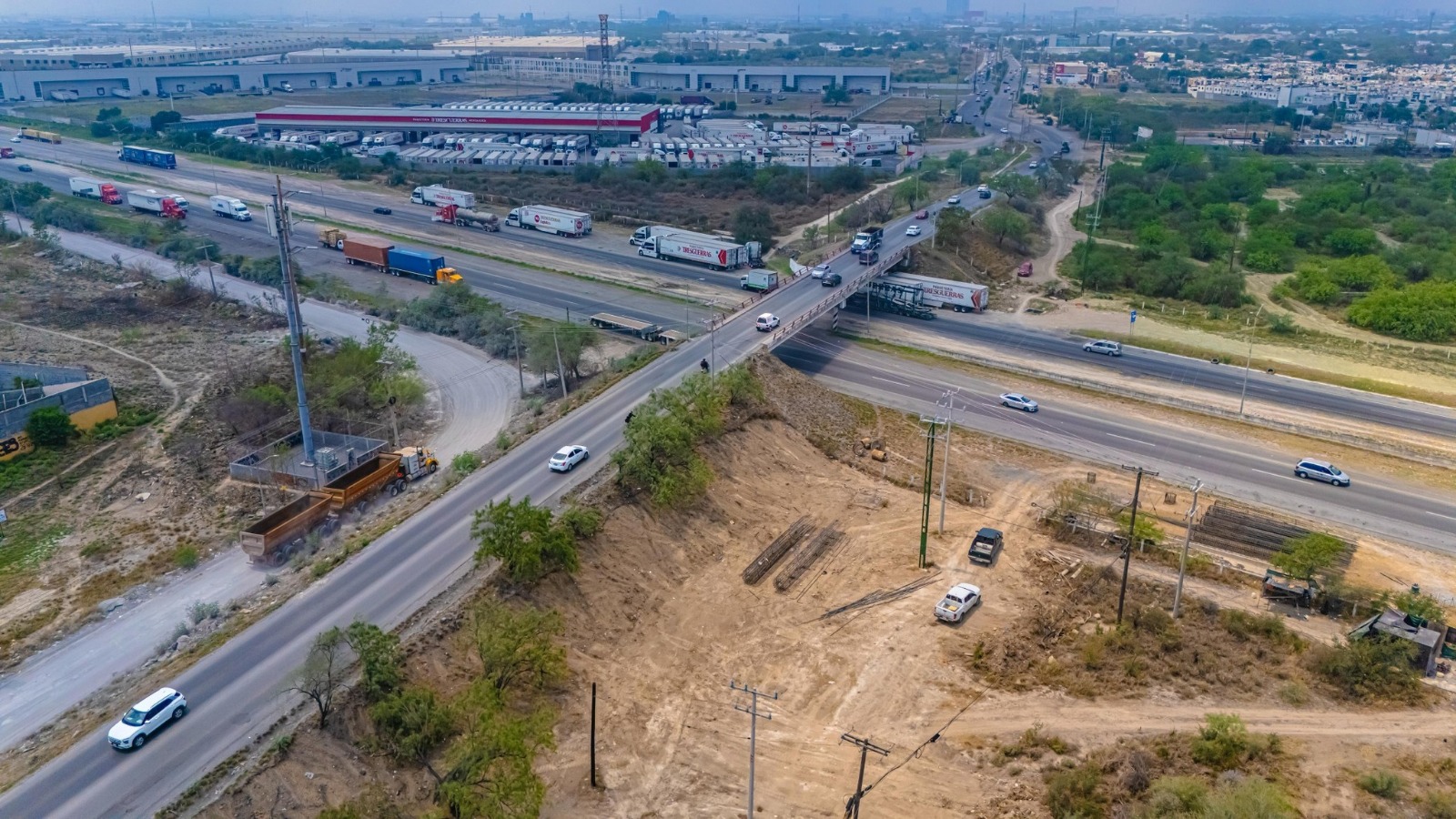 Avanza modernización de carretera Apodaca-Juárez con inversión de 126 millones de pesos Avanza modernización de carretera Apodaca-Juárez con inversión de 126 millones de pesos