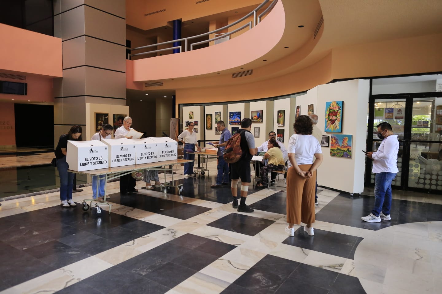 Transcurre jornada electoral en Tamaulipas en paz y con gran afluencia ciudadana Transcurre jornada electoral en Tamaulipas en paz y con gran afluencia ciudadana