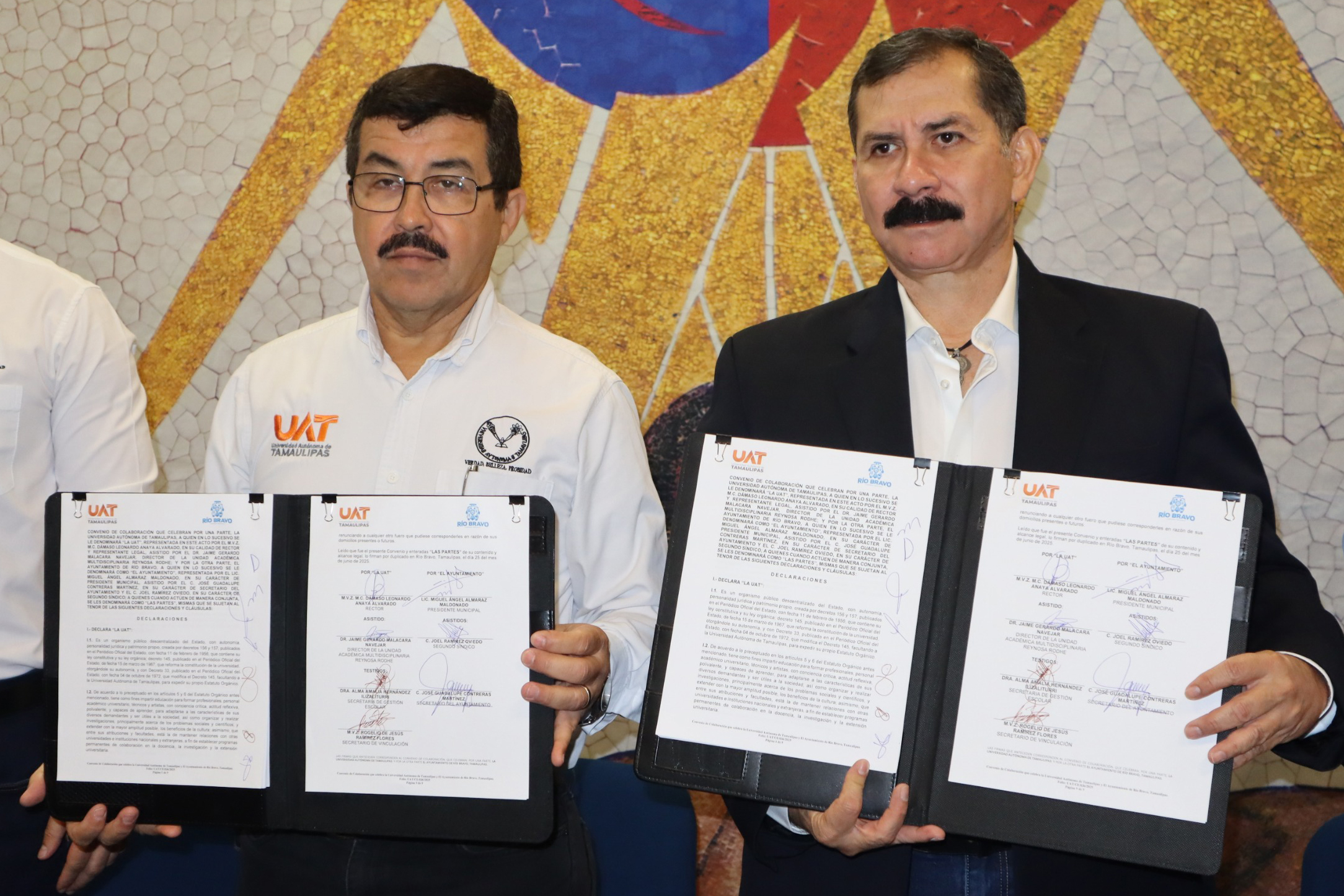 Fortalece la UAT alianzas con Ayuntamiento de Río Bravo Fortalece la UAT alianzas con Ayuntamiento de Río Bravo