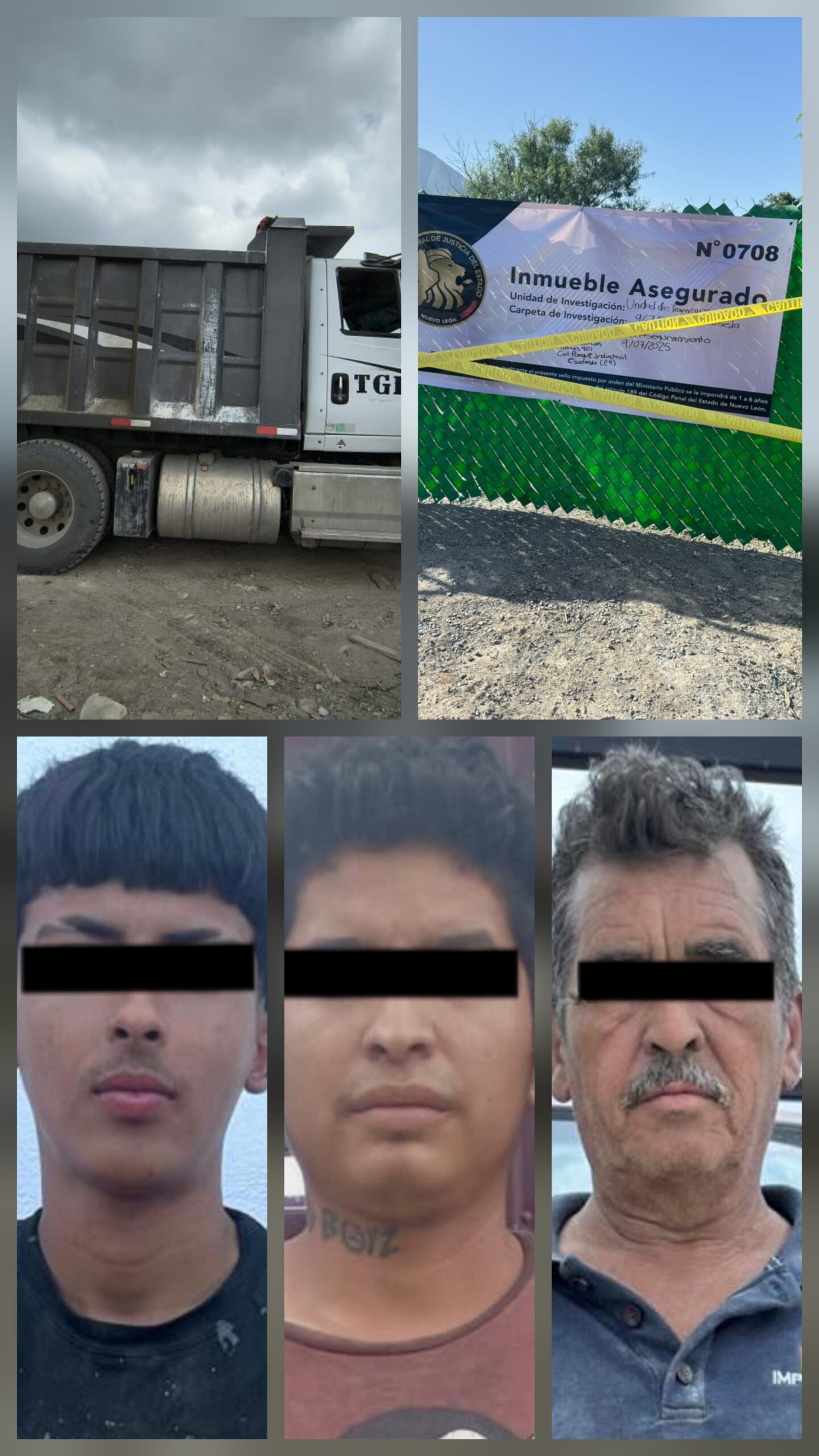 Vincula Fiscalía a proceso a tres hombres por delitos contra el medio ambiente en El Carmen, Nuevo León Vincula Fiscalía a proceso a tres hombres por delitos contra el medio ambiente en El Carmen, Nuevo León