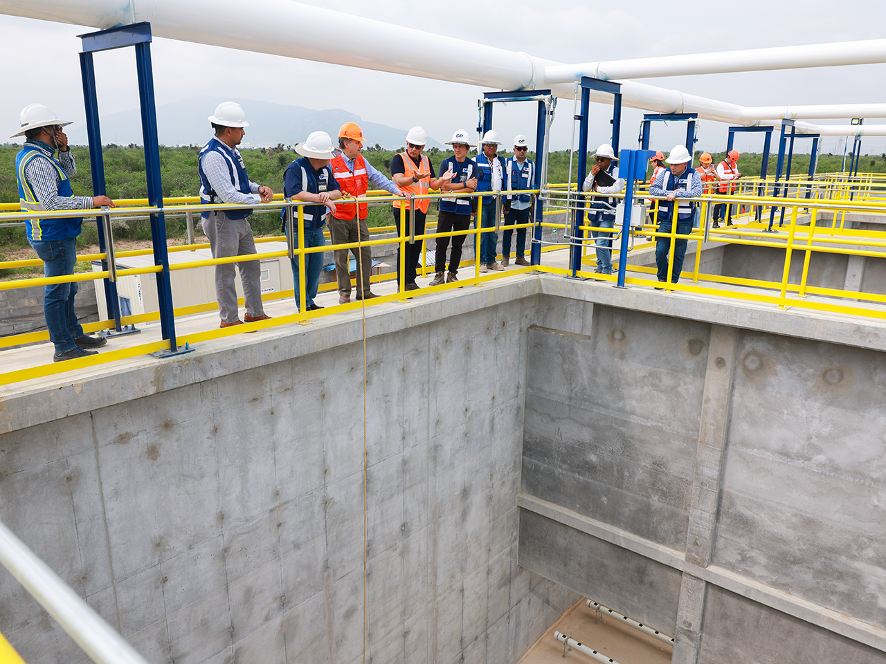 Avanza construcción de Nueva Planta Regeneradora de Agua en El Carmen Avanza construcción de Nueva Planta Regeneradora de Agua en El Carmen