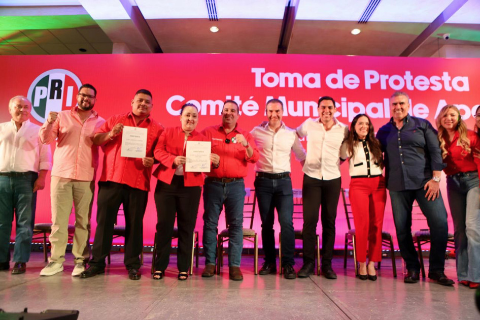El PRI renueva liderazgo en Apodaca y se consolida como la única oposición real