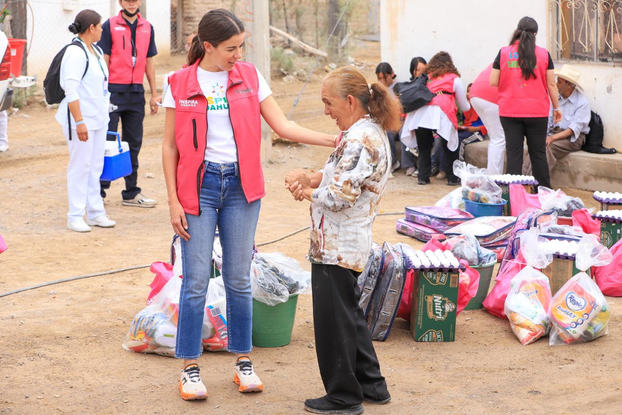 Inspira Coahuila lleva beneficios a comunidades rurales Inspira Coahuila lleva beneficios a comunidades rurales