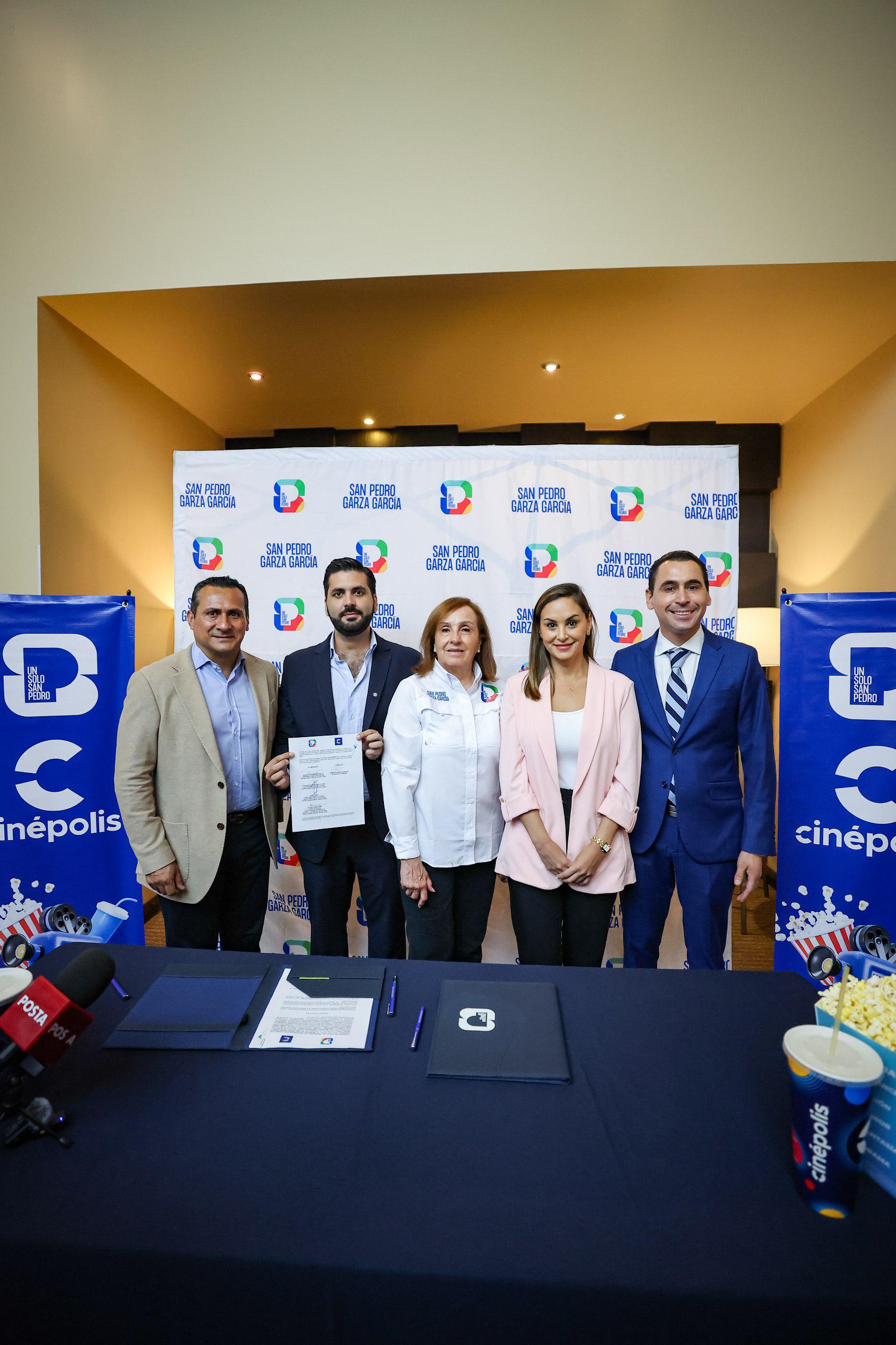Firman alianza San Pedro y Cinépolis para trabajar en materia de responsabilidad social Firman alianza San Pedro y Cinépolis para trabajar en materia de responsabilidad social
