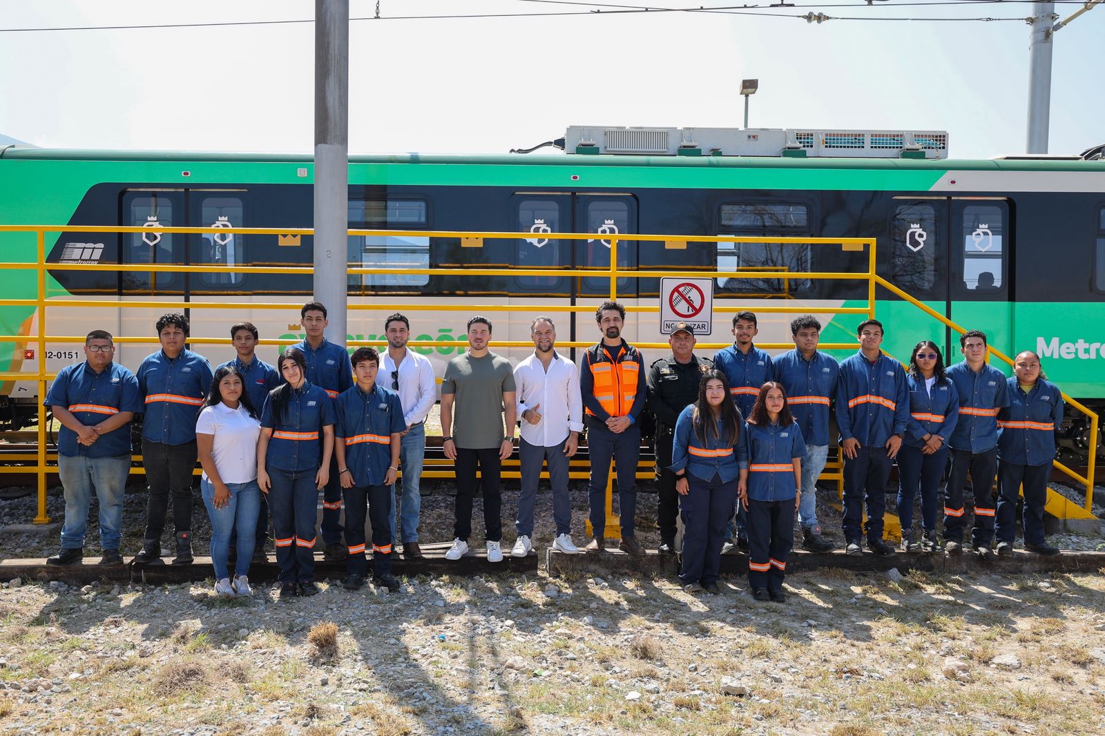 Avanza renovación de flota de trenes para Línea 1; Entrega Samuel García 3 nuevas unidades Avanza renovación de flota de trenes para Línea 1; Entrega Samuel García 3 nuevas unidades