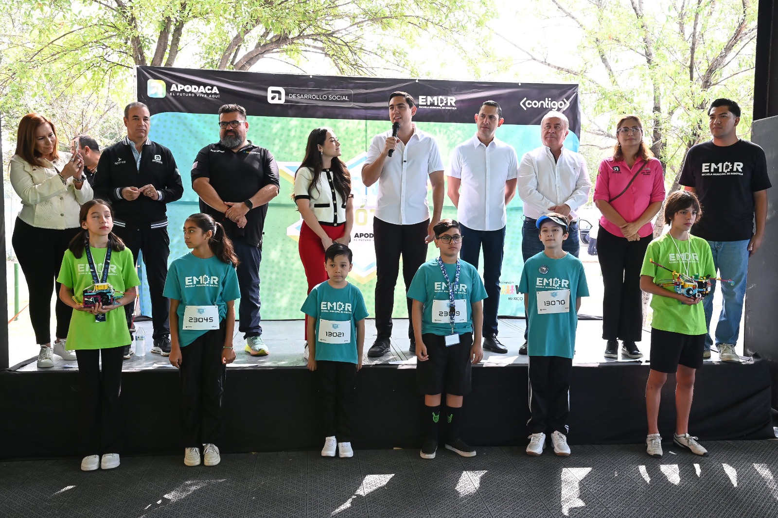 Realiza Apodaca primer torneo de Robótica Realiza Apodaca primer torneo de Robótica