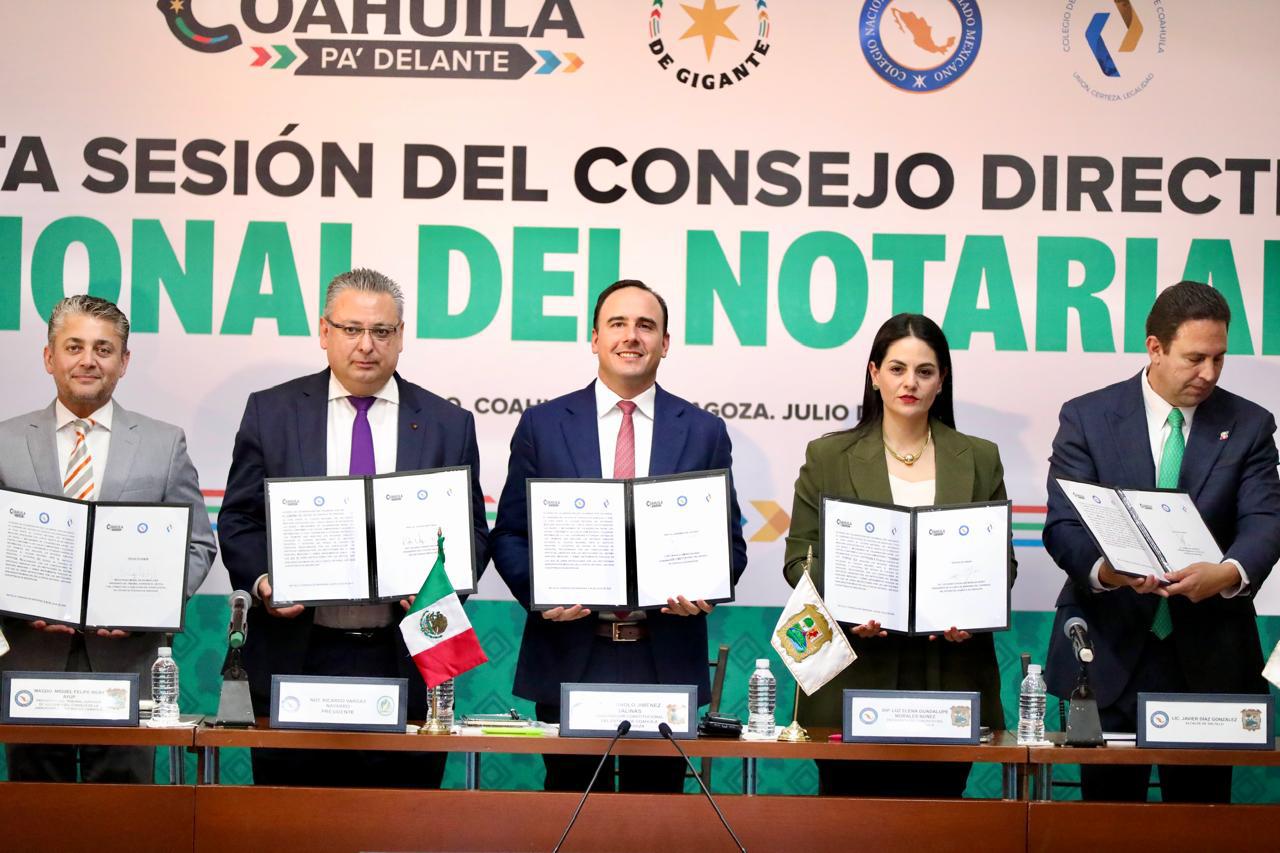 Se lleva a cabo Consejo Nacional del Notariado Mexicano en Coahuila Se lleva a cabo Consejo Nacional del Notariado Mexicano en Coahuila
