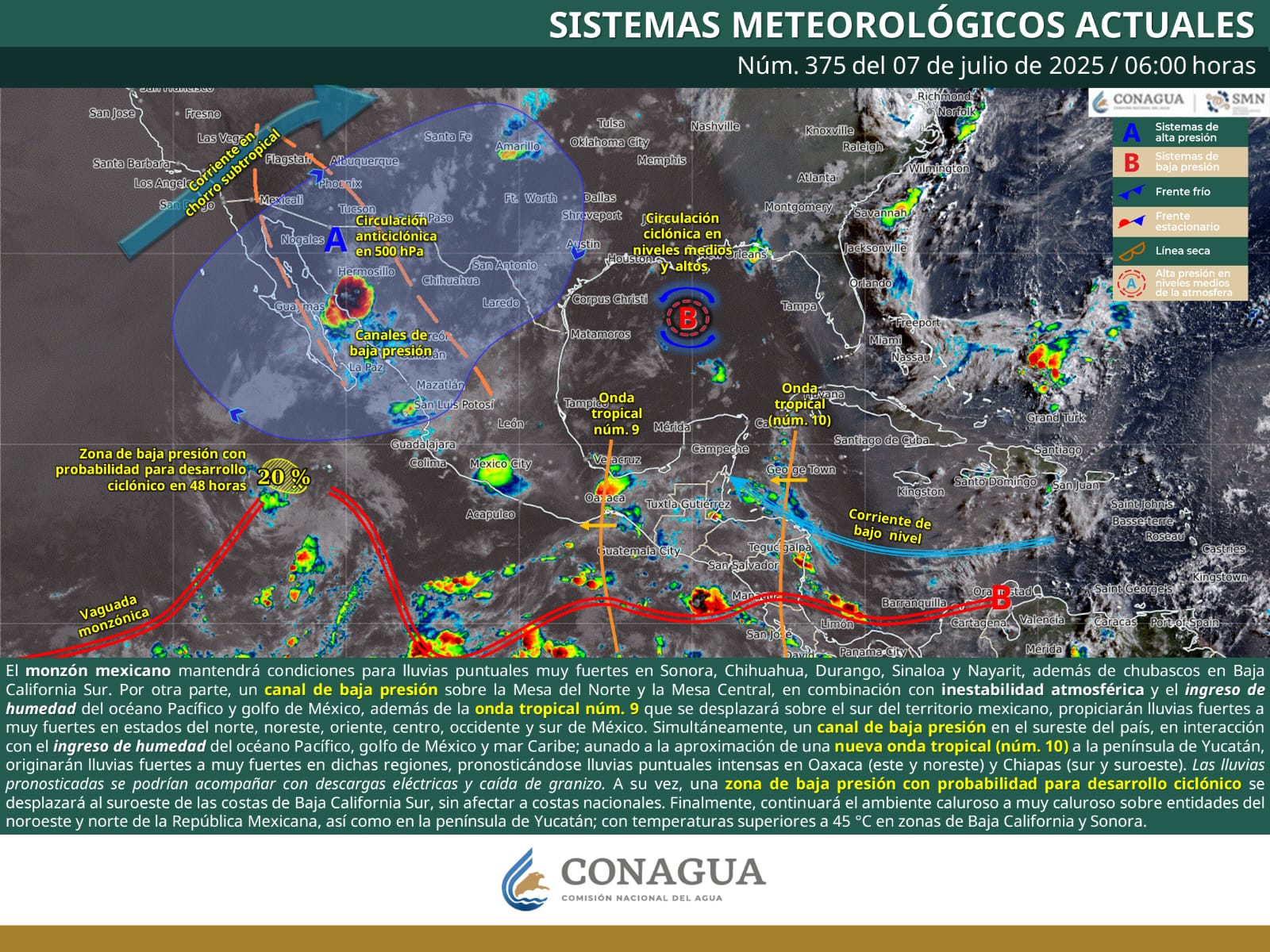 Continúan las lluvias en todo Coahuila Continúan las lluvias en todo Coahuila