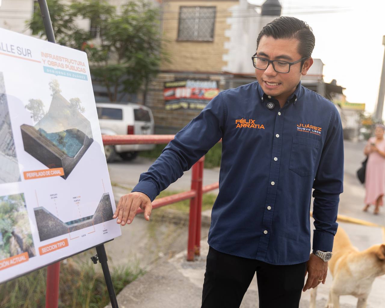 Juárez se moderniza con andadores seguros y acciones contra inundaciones Juárez se moderniza con andadores seguros y acciones contra inundaciones