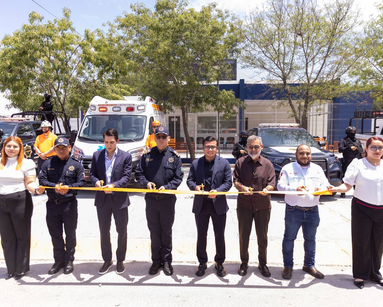 Inaugura Félix Arratia nueva delegación policial Inaugura Félix Arratia nueva delegación policial