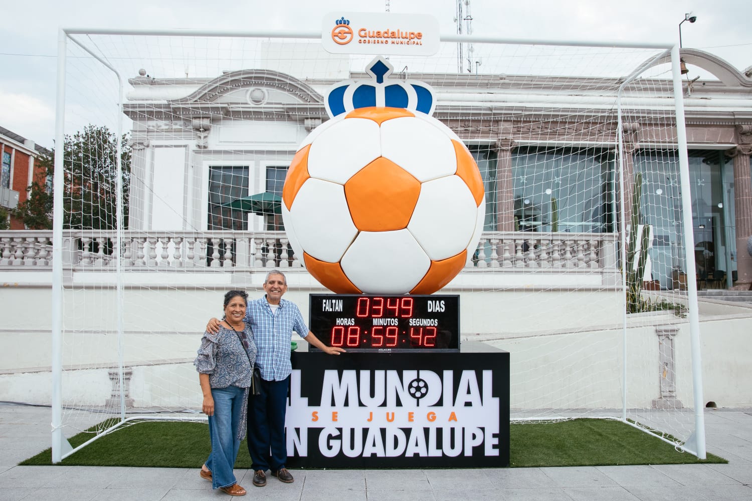 Se preparan guadalupenses para la fiesta del Mundial Se preparan guadalupenses para la fiesta del Mundial