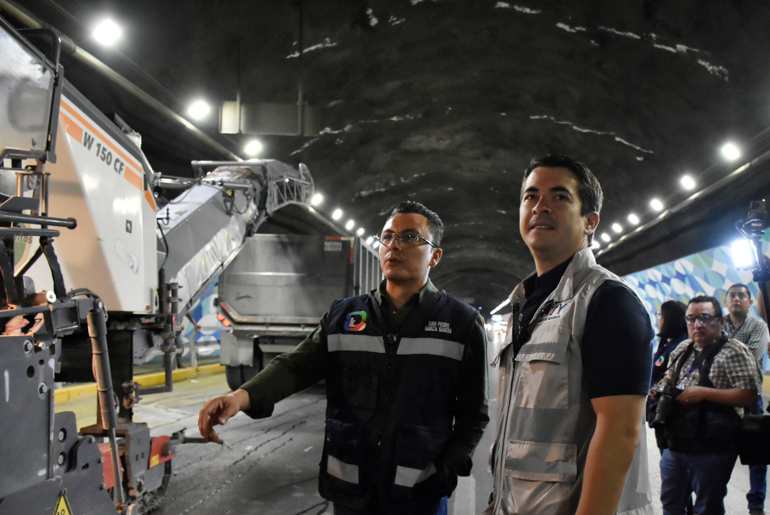 Recarpetea San Pedro el Túnel en coordinación con Monterrey Recarpetea San Pedro el Túnel en coordinación con Monterrey