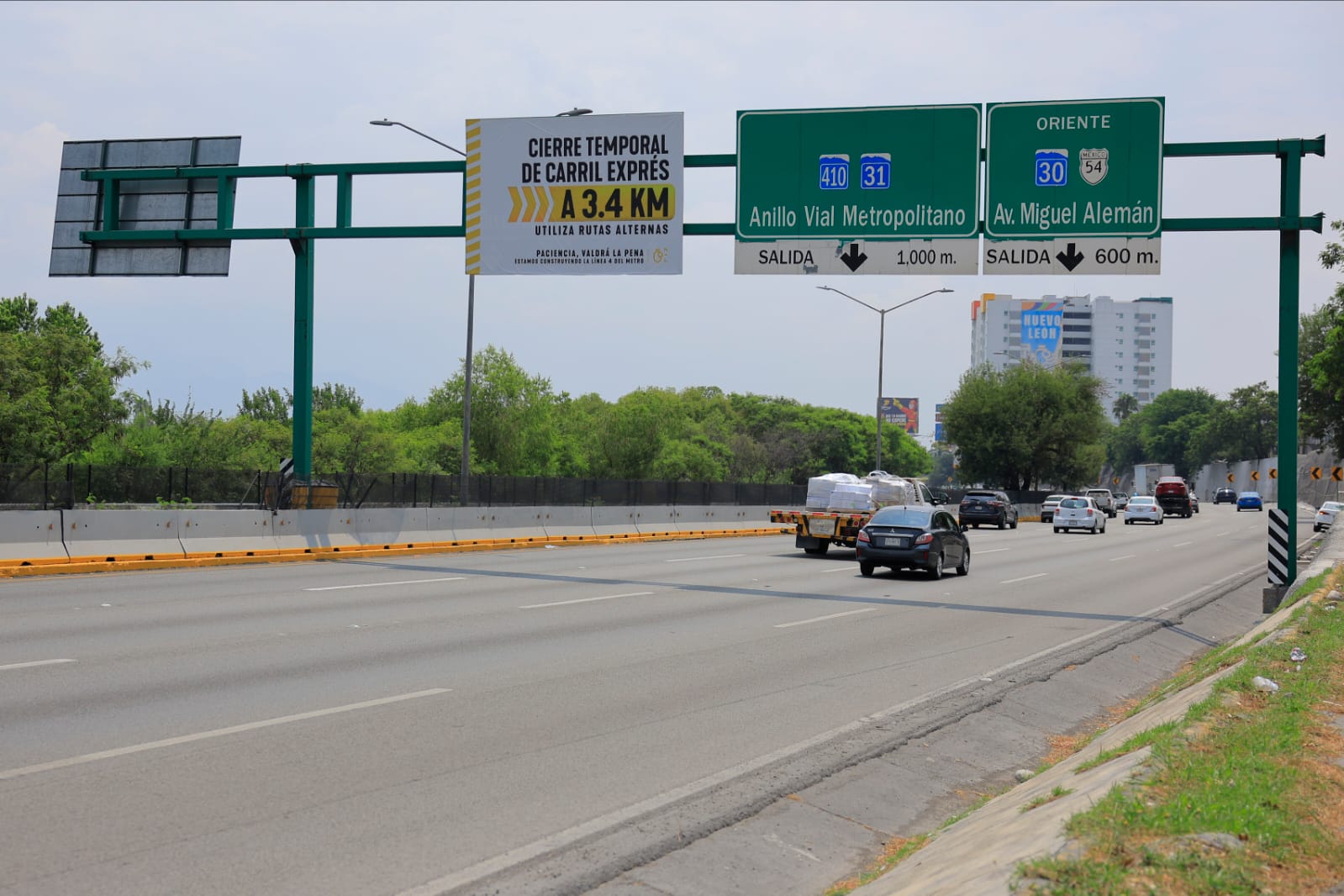 Anuncia Guadalupe carril de contraflujo en Morones Prieto Anuncia Guadalupe carril de contraflujo en Morones Prieto