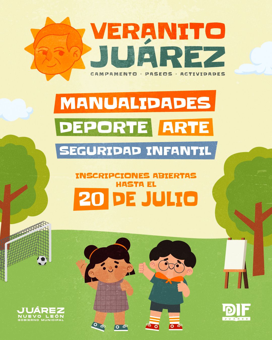 Anuncia Presidenta del DIF campamento infantil ‘Veranito Juárez’