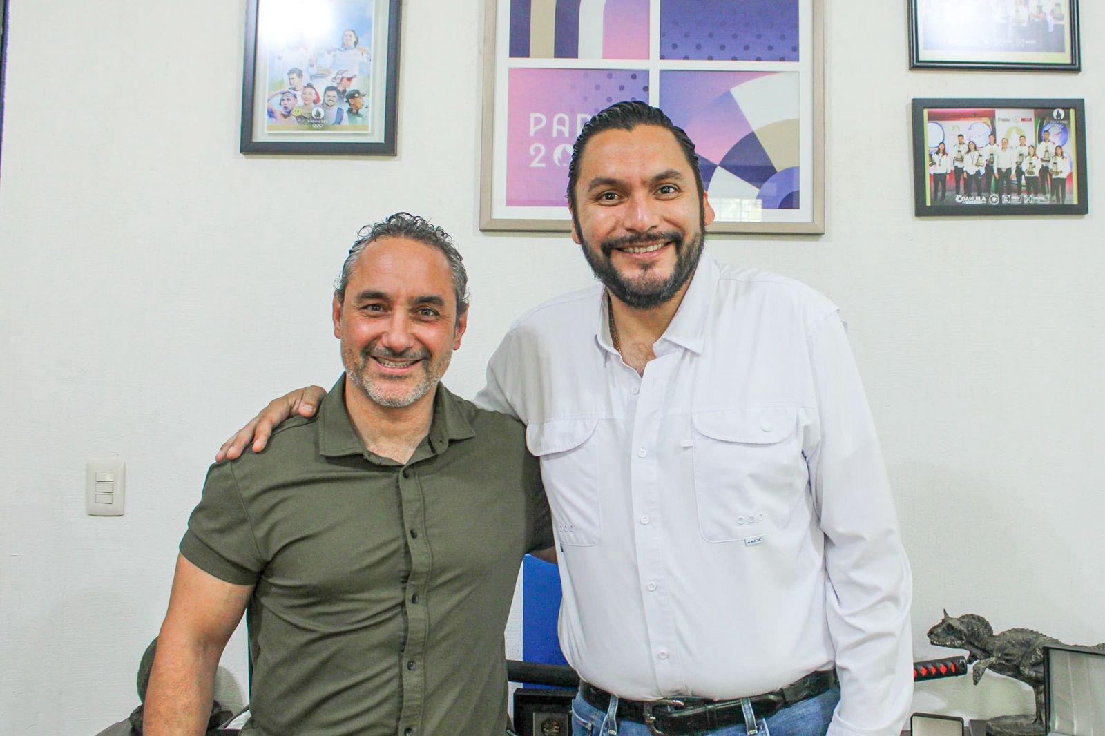 Carlos Villarreal y el INEDEC acuerdan fortalecer el deporte en Monclova Carlos Villarreal y el INEDEC acuerdan fortalecer el deporte en Monclova