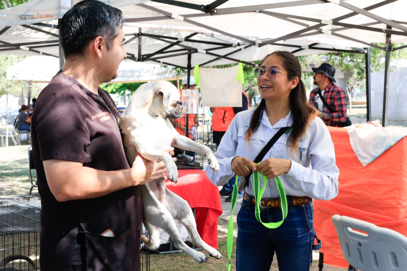 Protegen a mascotas con servicios veterinarios en “Caminata Perrona” en Guadalupe Protegen a mascotas con servicios veterinarios en “Caminata Perrona” en Guadalupe