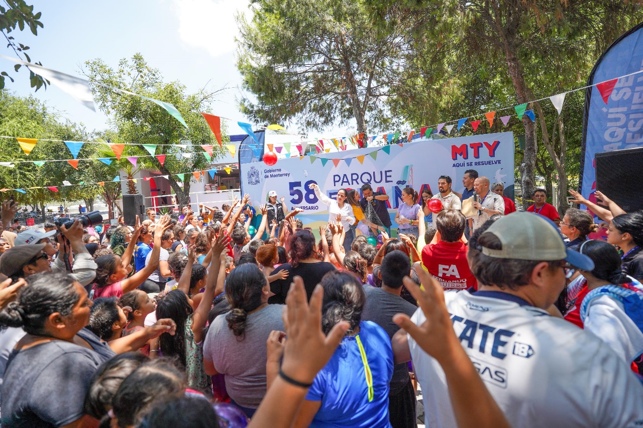 Celebra Monterrey 58 aniversario del Parque España con fiesta familiar Celebra Monterrey 58 aniversario del Parque España con fiesta familiar