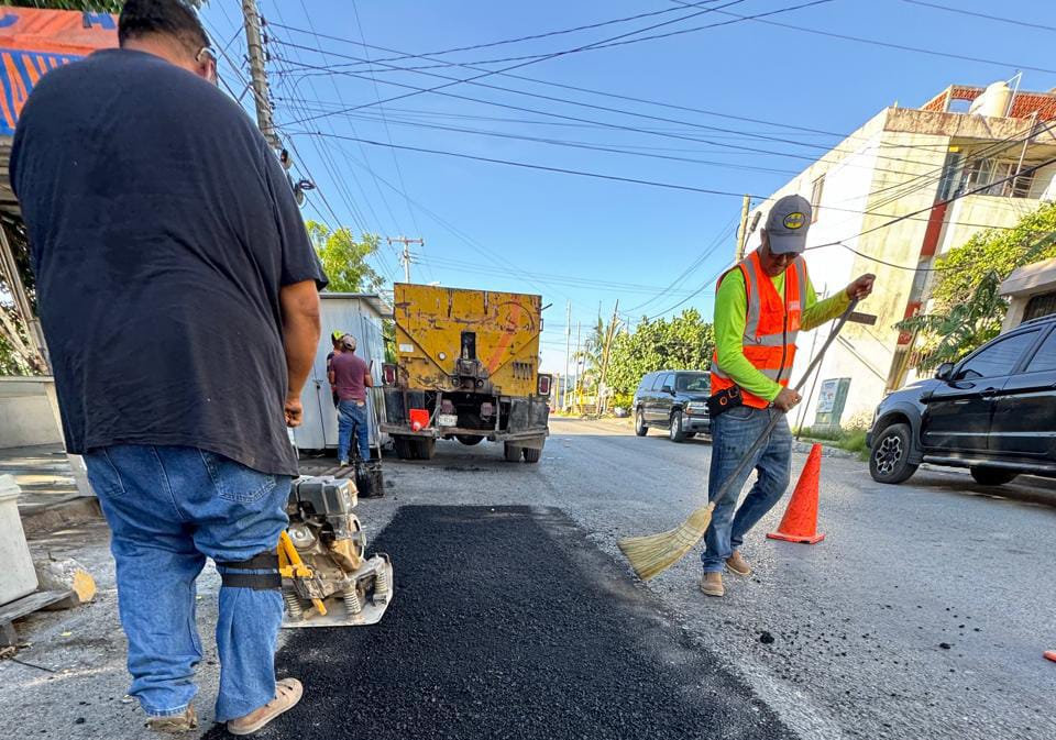 Rehabilitación de calles no se detiene en Victoria