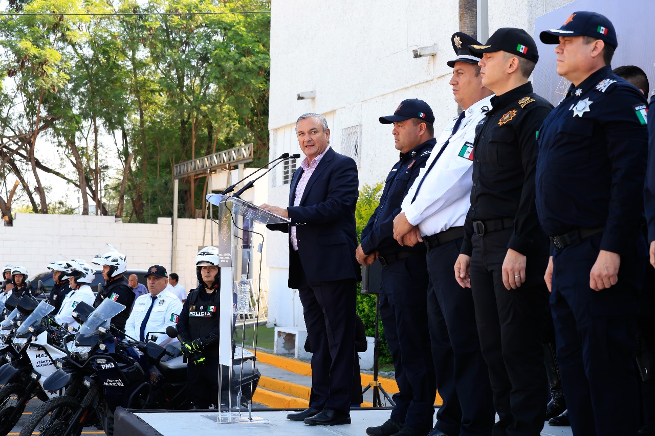 Fortalece Guadalupe patrullaje con 50 nuevas motocicletas Fortalece Guadalupe patrullaje con 50 nuevas motocicletas