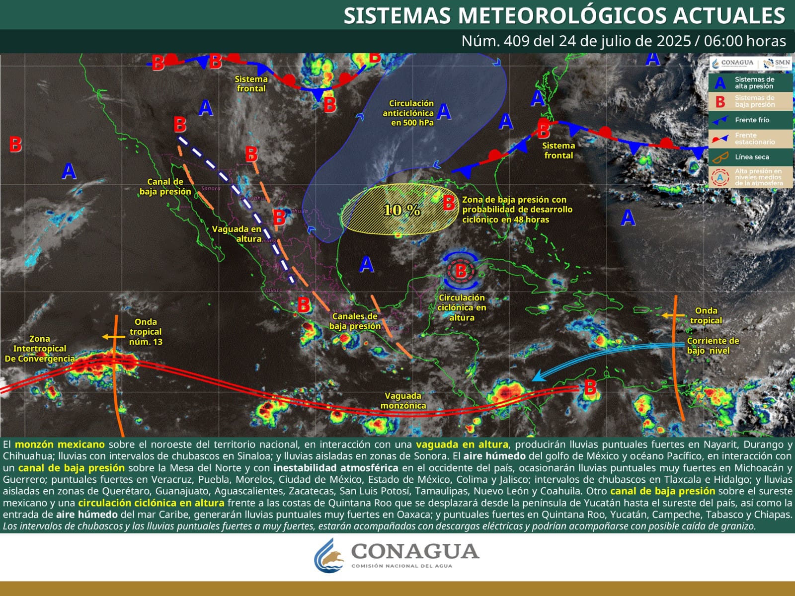 Se esperan lluvias aisladas y fuertes vientos en Coahuila Se esperan lluvias aisladas y fuertes vientos en Coahuila