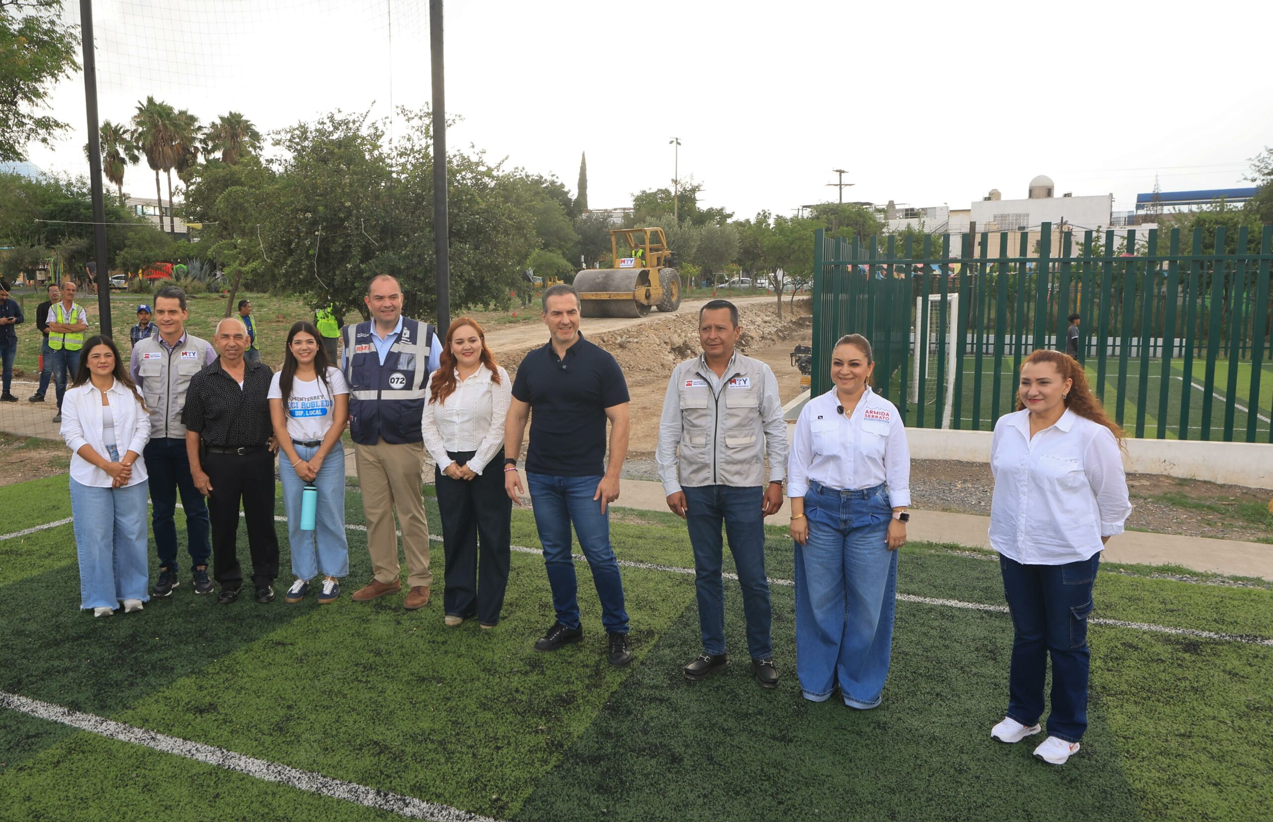 Inicia Monterrey rehabilitación simultánea de 4 espacios públicos Inicia Monterrey rehabilitación simultánea de 4 espacios públicos