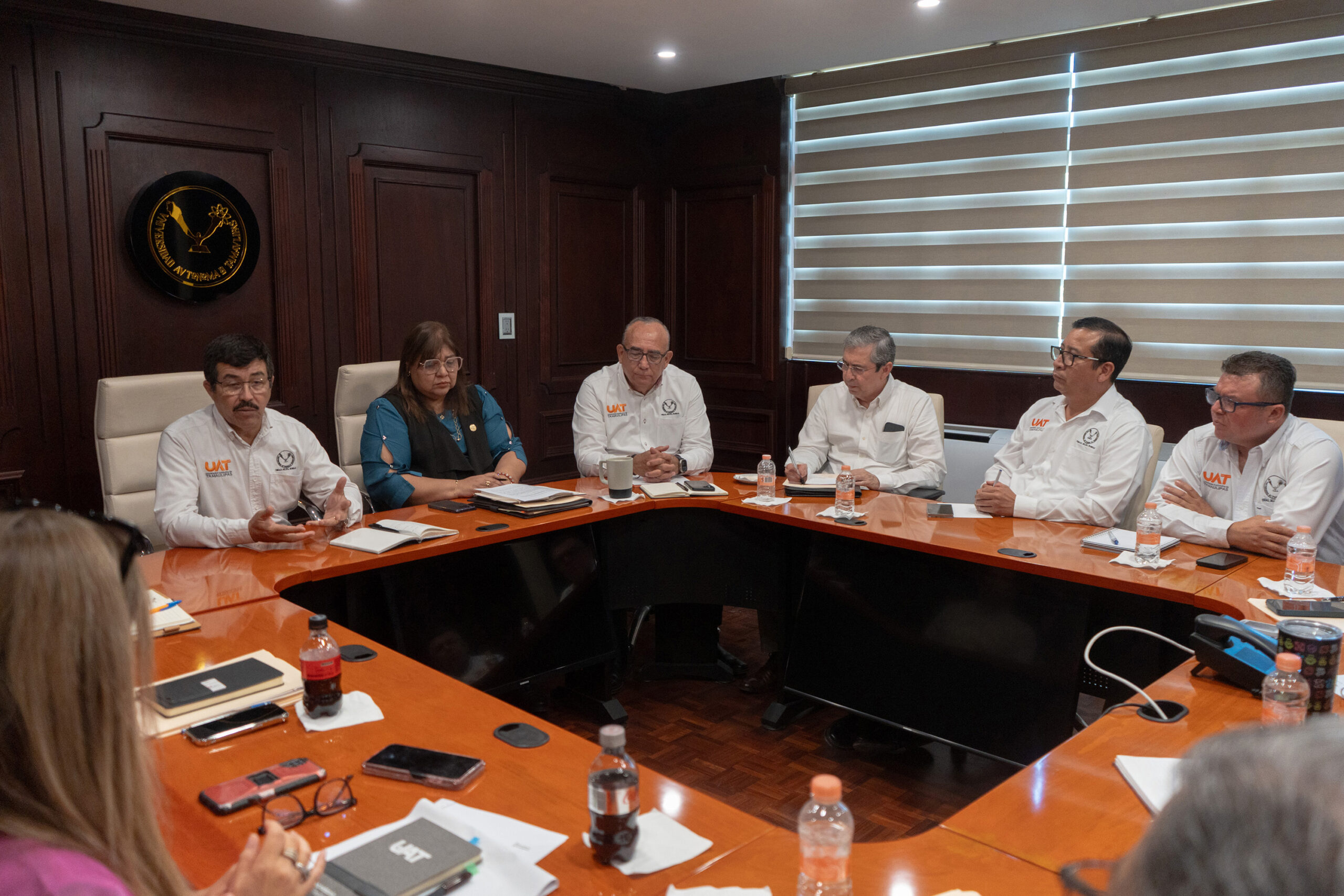 Llama Dámaso Anaya, rector de la UAT a su gabinete a redoblar esfuerzos Llama Dámaso Anaya, rector de la UAT a su gabinete a redoblar esfuerzos