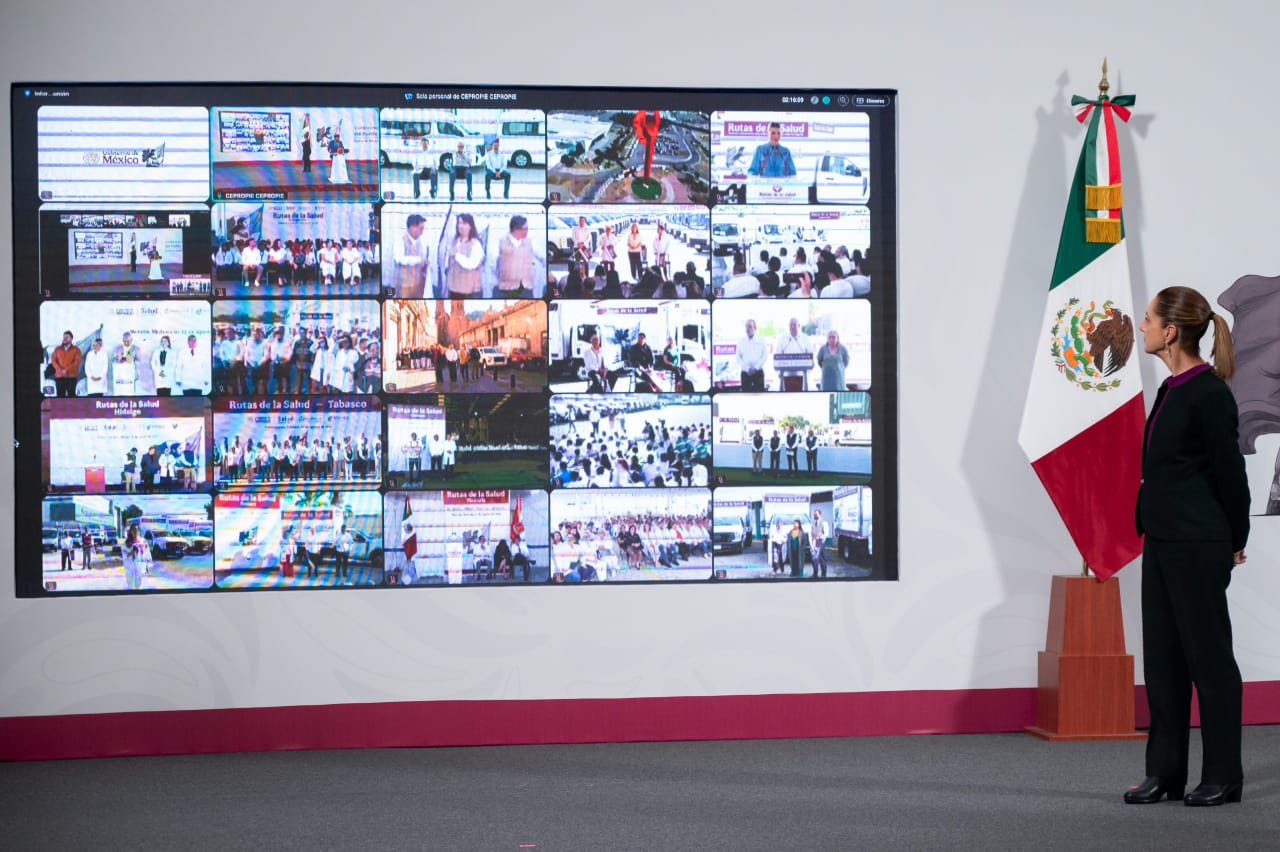 Da Américo Villarreal banderazo histórico a las Rutas de la Salud en Tamaulipas; garantizan abasto de medicamentos