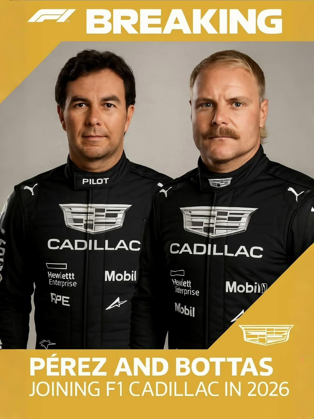 Cadillac F1 perfila su alineación para 2026: Checo Pérez y Bottas como principales figuras Cadillac F1 perfila su alineación para 2026: Checo Pérez y Bottas como principales figuras