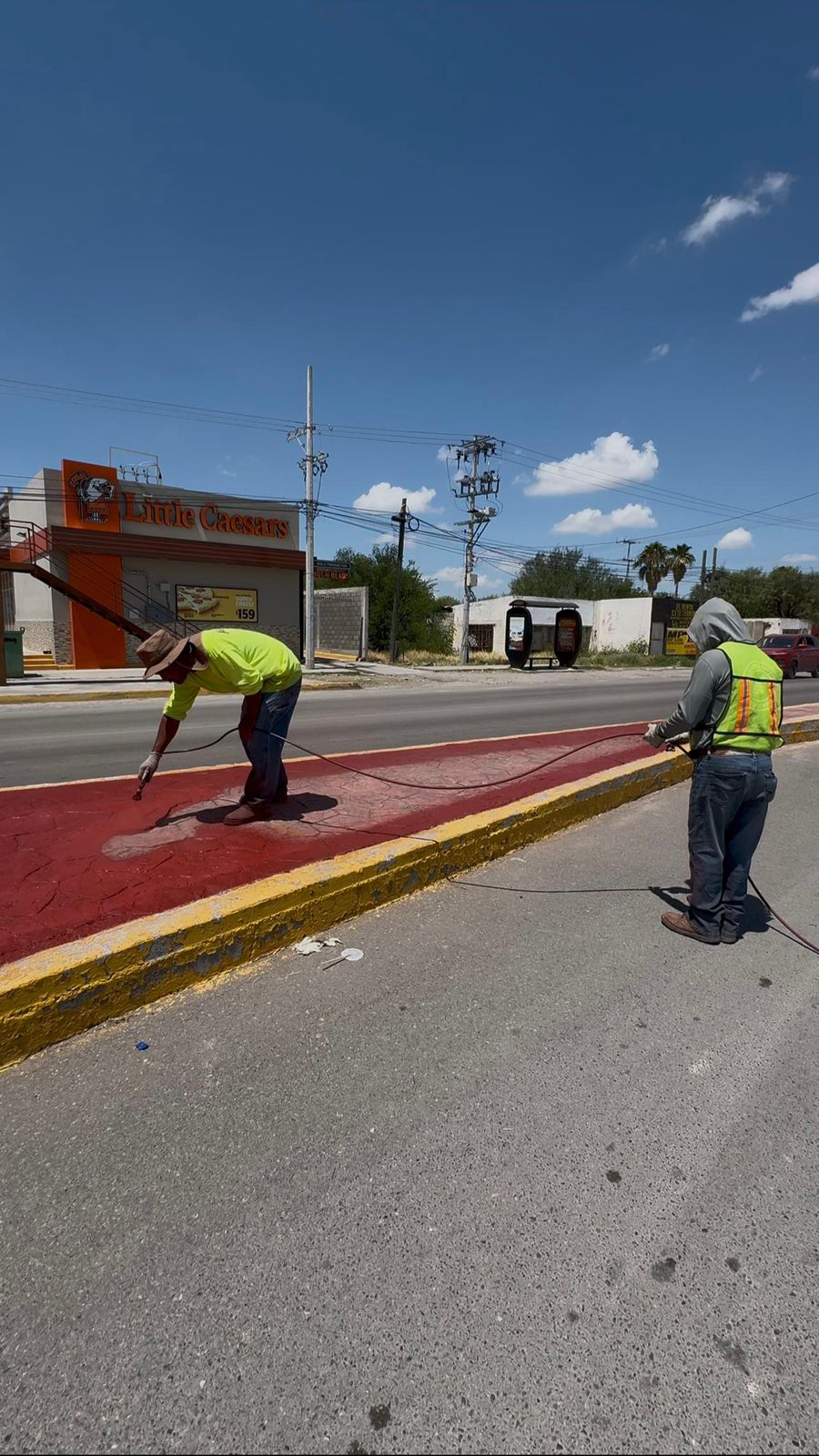 Inicia Chano Díaz acciones del mejoramiento de la imagen urbana de Sabinas