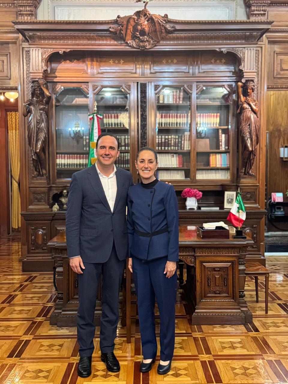 Fortalecen Sheinbaum y Manolo proyectos para Coahuila