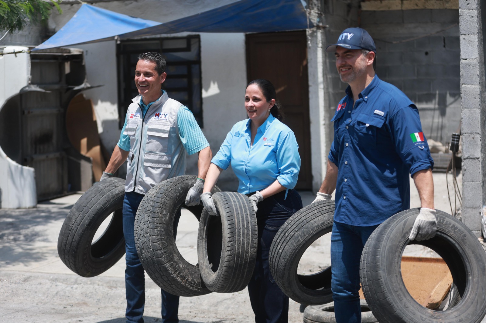 Lleva Monterrey operativo general de servicios públicos a La Alianza
