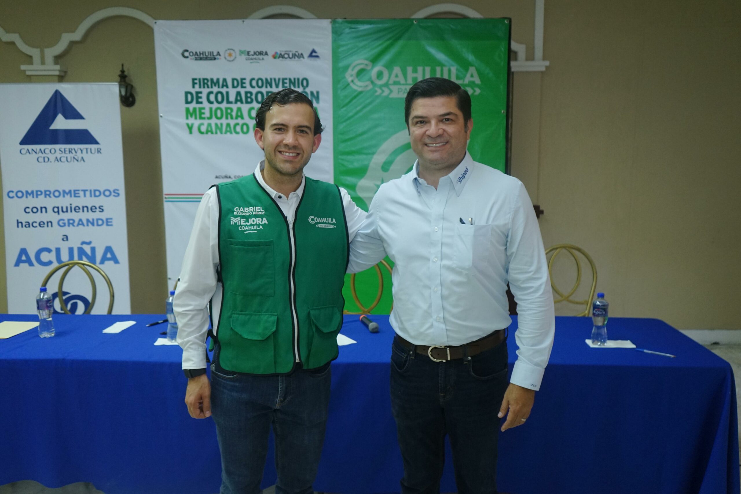 Mejora Coahuila y CANACO Servytur Acuña se unen para impulsar el comercio local Mejora Coahuila y CANACO Servytur Acuña se unen para impulsar el comercio local