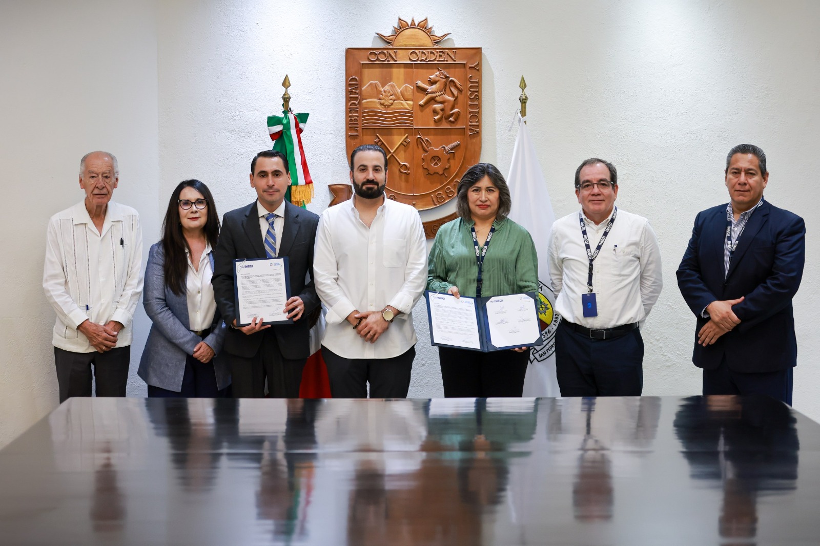 Firman acuerdo San Pedro e INEGI para fortalecer la toma de decisiones Firman acuerdo San Pedro e INEGI para fortalecer la toma de decisiones