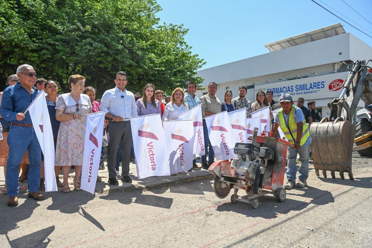 Inicia Cd. Victoria obra en la Héroe de Nacozari Inicia Cd. Victoria obra en la Héroe de Nacozari