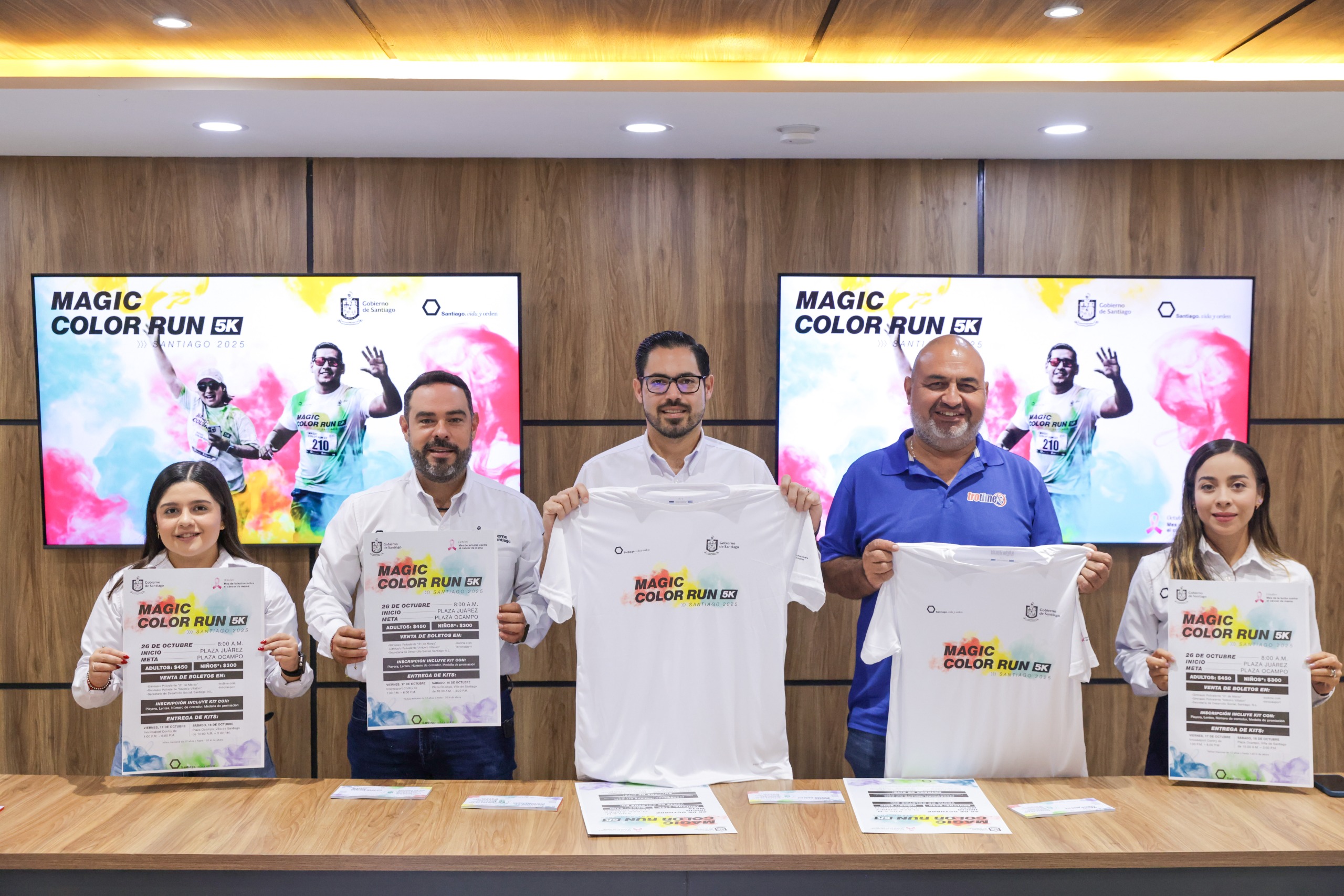 Invita David de la Peña a la comunidad deportiva de Nuevo León a participar en la “Magic Color Run” 2025 y contribuir a la educación de los jóvenes de Santiago